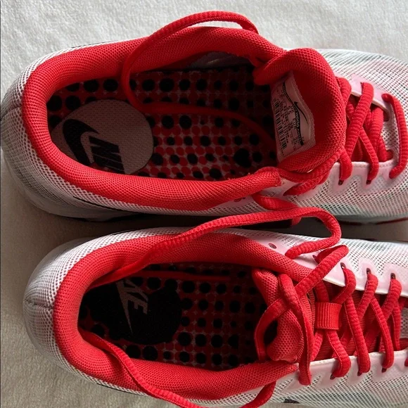 Nike Air Max Tailwind 6 Women's White and Red Mesh Running Shoes Sz 8 - Picture 6 of 6